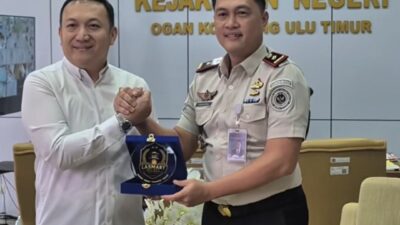 Kepala Lapas Kelas IlB Martapura Perkuat Sinergi dan Silaturahmi dengan Kepala Kajari Negeri OKU Timur
