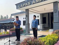 Kepala Lapas Kelas IIB Ampana Pimpin Upacara Peringatan Hari Kesaktian Pancasila