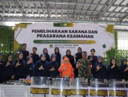 Lapas Perempuan Kelas IIA Bandar Lampung Lakukan Pemeliharaan Peralatan Pengamanan