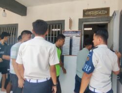 Perkuat Keamanan, Lapas Gunung Sugih Gelar Razia Blok Hunian