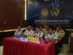 Kalapas Farizal Antony Bersama Jajaran Lapas Martapura Ikuti Zoom Analisis dan Evaluasi di Lingkungan Ditjenpas