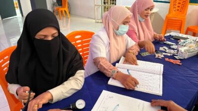 Petugas Lapas Kota Bakti Lakukan Pengecekan Kondisi Kesehatan Warga Binaan Secara Berkala