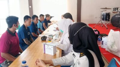 Deteksi Dini Penyakit Menular, 76 Warga Binaan Lapas Metro Ikuti Skrining HIV dan Sifilis