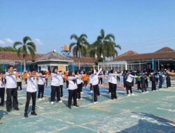 Perkuat Kebugaran Jasmani, LPP Bandar Lampung Laksanakan Binjas dan Senam Sehat