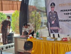 Hadiri Pemusnahan Barang Bukti di Kejari Tojo Una-Una, Kalapas Ampana Dukungan Pelaksanaan Penegakan Hukum Dalam Sinergi Antarinstansi