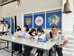 Perkuat Pengawasan dan Pencegahan Narkoba, Rutan Bandar Lampung Laksanakan Tes Urin Warga Binaan