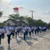Awali Hari dengan Gerak dan Semangat, Jajaran Rutan Bandar Lampung Gelar Pembinaan Jasmani