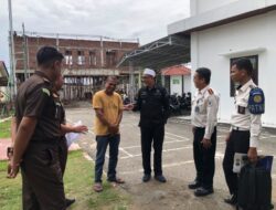 Kabapas Banda Aceh Lakukan Monitoring Pelaksanaan Pidana Kerja Sosial di Kejari Pidie