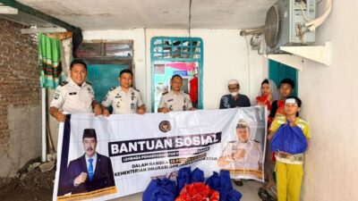 Lapas Makassar Salurkan 20 Paket Sembako untuk Panti Asuhan Al Abrar