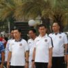 Perkuat Kebersamaan dan Kekompakan, Jajaran Rutan Bandar Lampung Ikuti Pembinaan Jasmani Bersama Kakanwil Ditjenpas Lampung