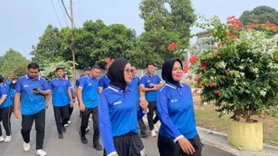 Kalapas Ike Rahmawati Pimpin Pembinaan Jasmani Seluruh Petugas Demi Kinerja Sehat dan Solid